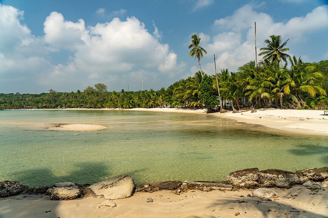 Bang Bao beach and bay, Ko Kut or Koh Kood island in the Gulf of Thailand, Asia