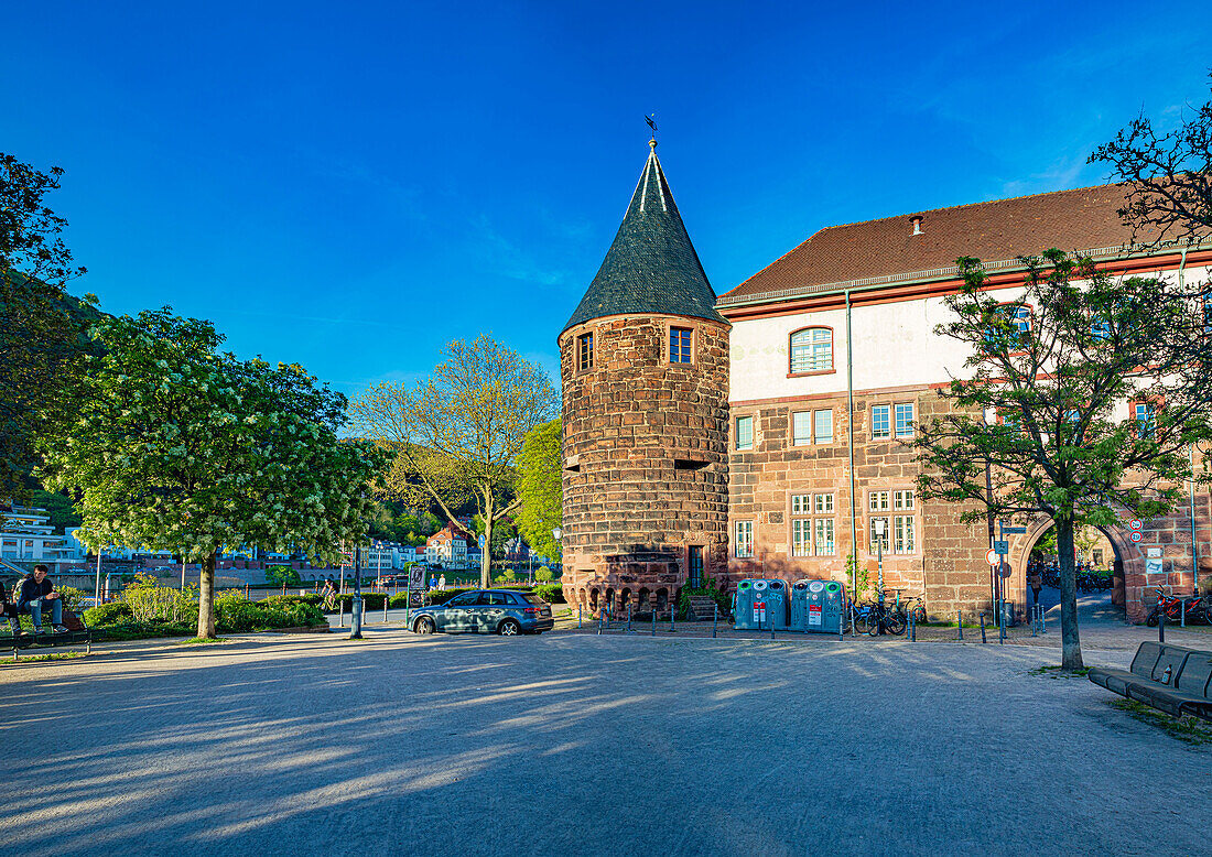 Krahnenplatz in Heidelberg, Baden-Württemberg, Germany