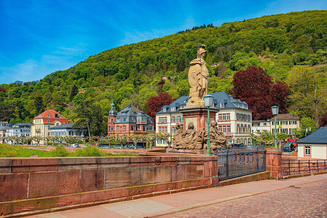 Alte Brücke in Heidelberg, Baden-Württemberg, Deutschland