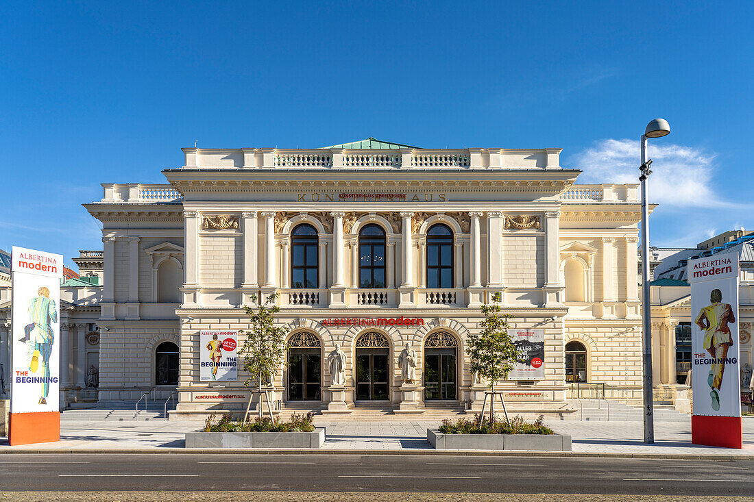 The Albertina Modern, contemporary art museum in the Künstlerhaus Vienna, Austria, Europe