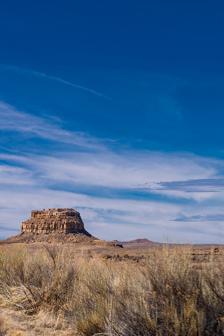 Mesa near Chaco Canyon observatory.