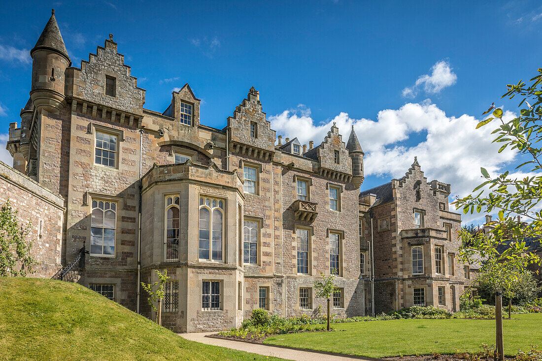 Abbotsford House, Garden Side, Melrose, Scottish Borders, Scotland, UK