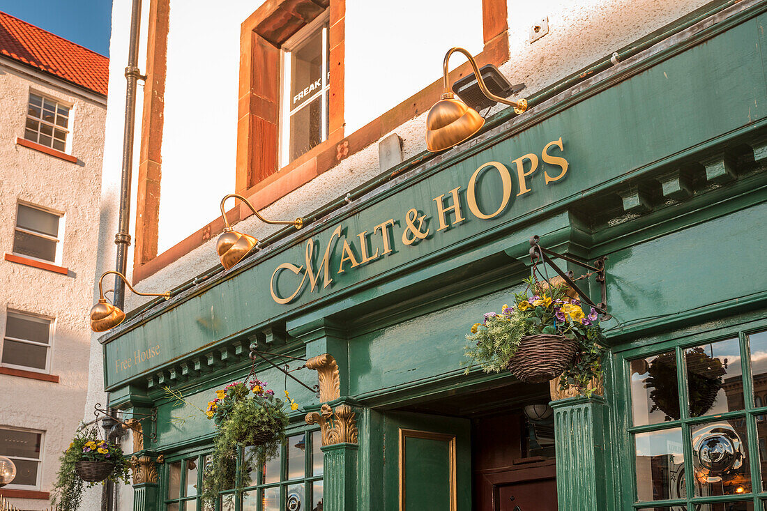 Traditionelles Pub am Shore in Leith, Edinburgh, City of Edinburgh, Schottland, Großbritannien
