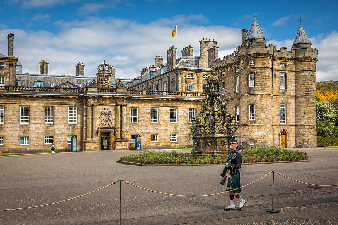Holyrood Palace in Edinburgh, City of Edinburgh, Schottland, Großbritannien