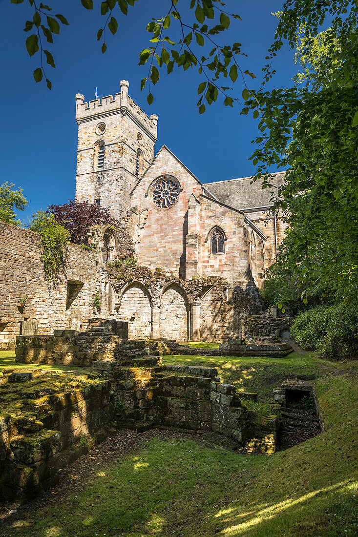 Culross Abbey, Fife, Scotland, UK