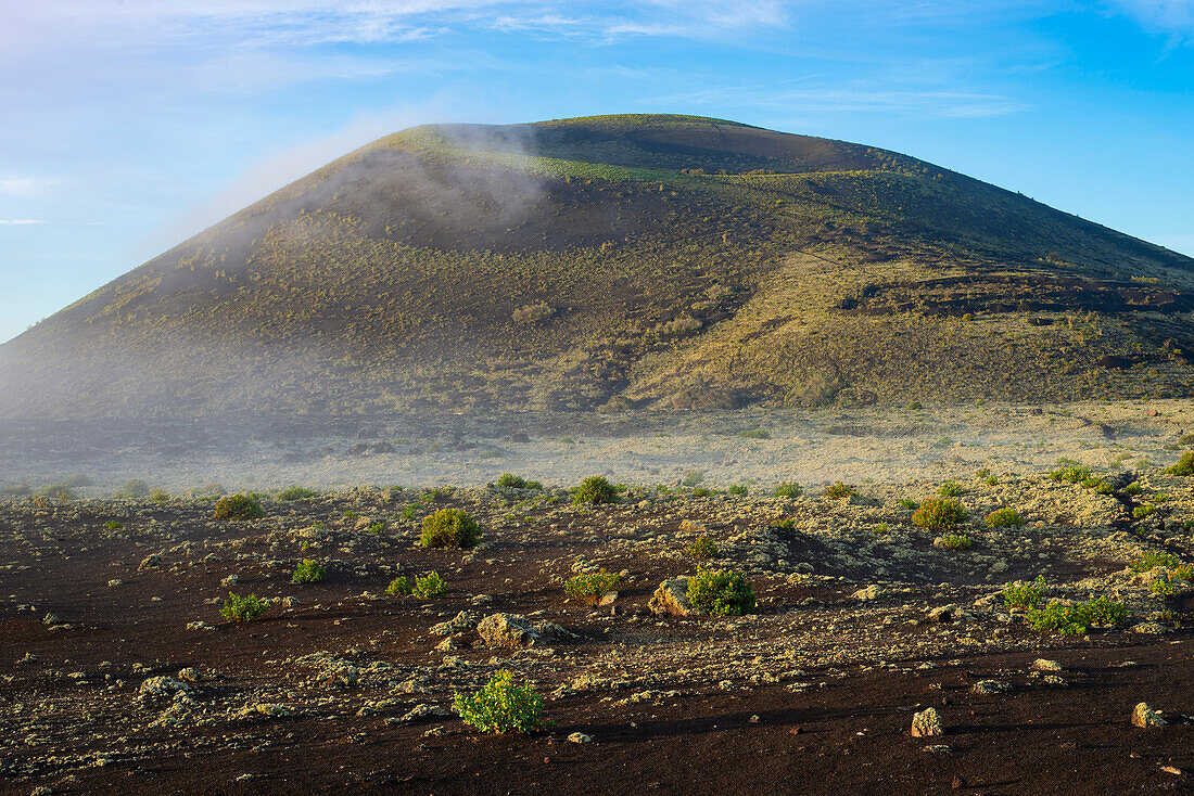 Montana Negra, Parque Natural de los Volcanes, Lanzarote, Canary Islands, Spain, Europe