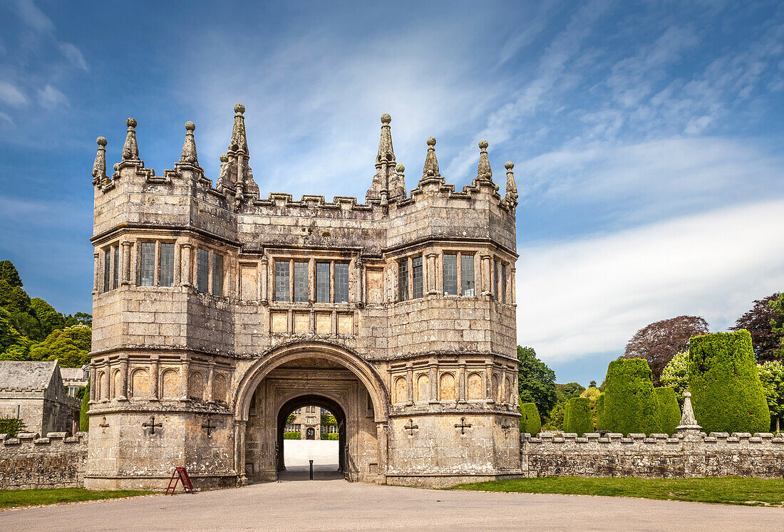 Lanhydrock House at Bodmin, Cornwall, England