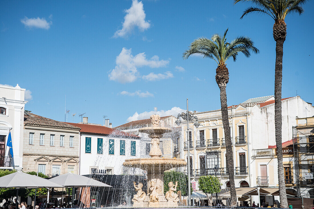 Main Square, Merida, Spain
