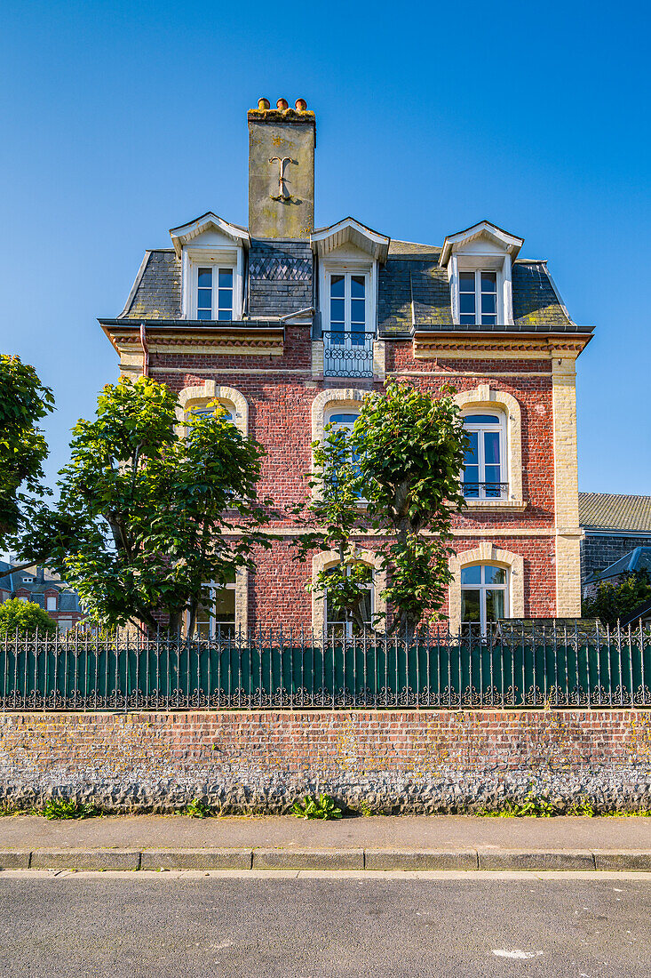 Herrschaftliches Haus in Etretat, Normandie, Frankreich