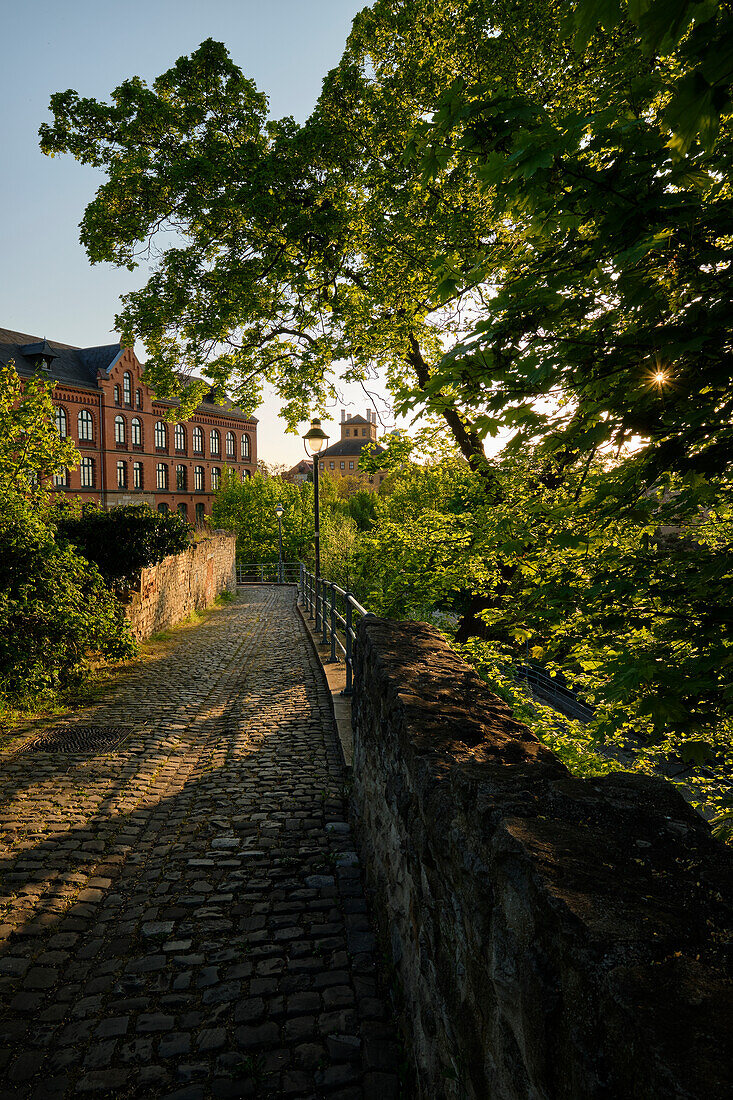 Die historische Altstadt von Zeitz, Burgenlandkreis, Sachsen-Anhalt, Deutschland