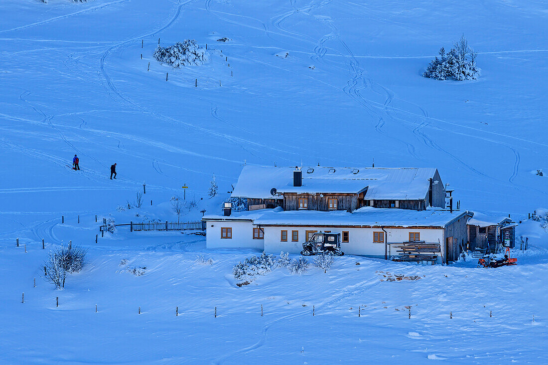 Steinlingalm, Kampenwand, Chiemgau Alps, Upper Bavaria, Bavaria, Germany