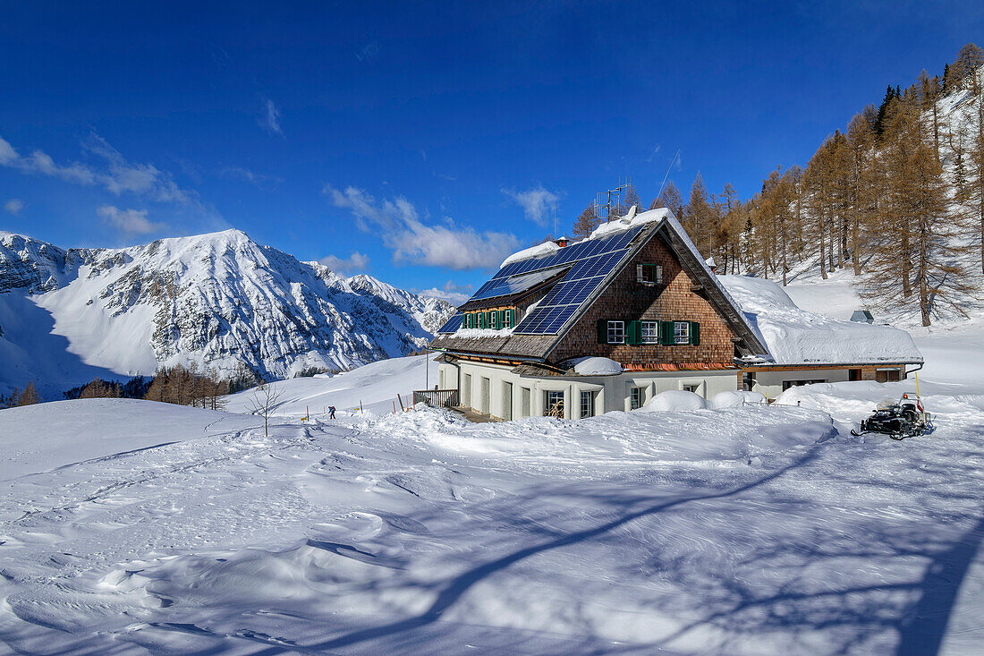 Klagenfurter Hütte mit Weinasch, Rosental, Karawanken, Kärnten, Österreich