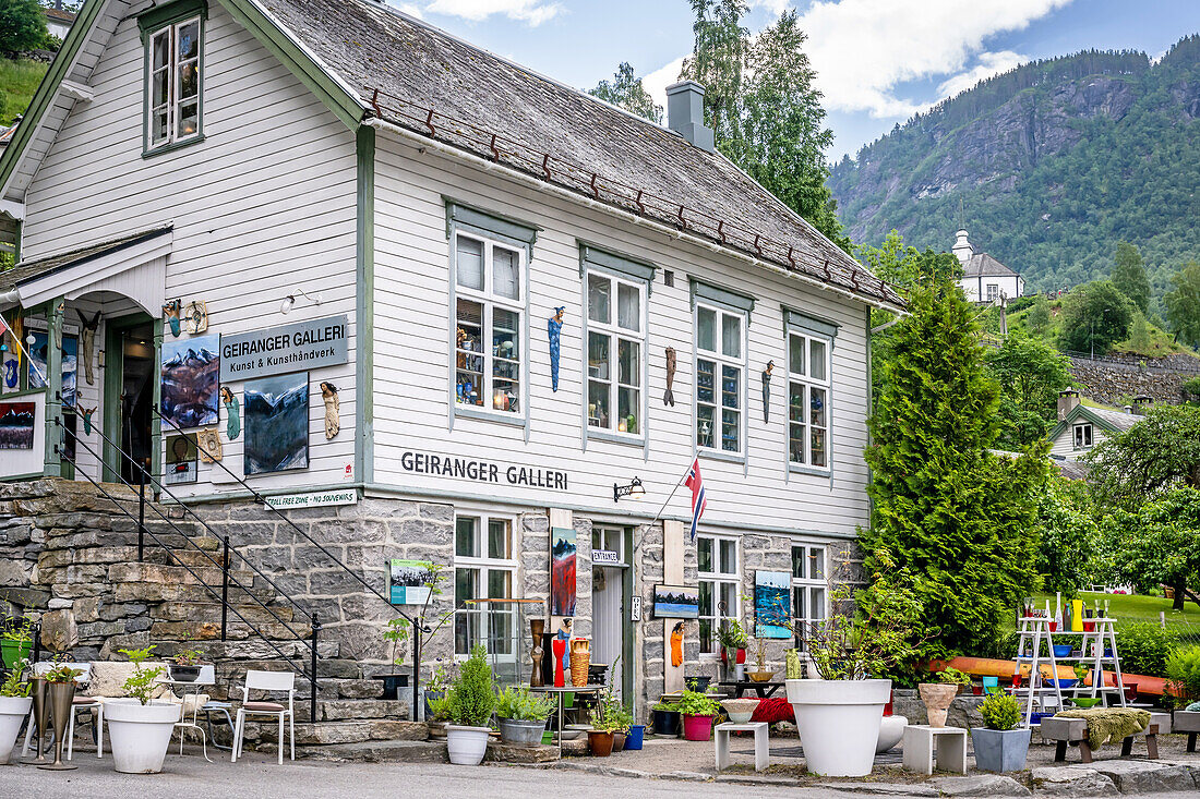 Gallery in Geiranger, Unesco World Heritage, Fjord, Moere and Romsdal