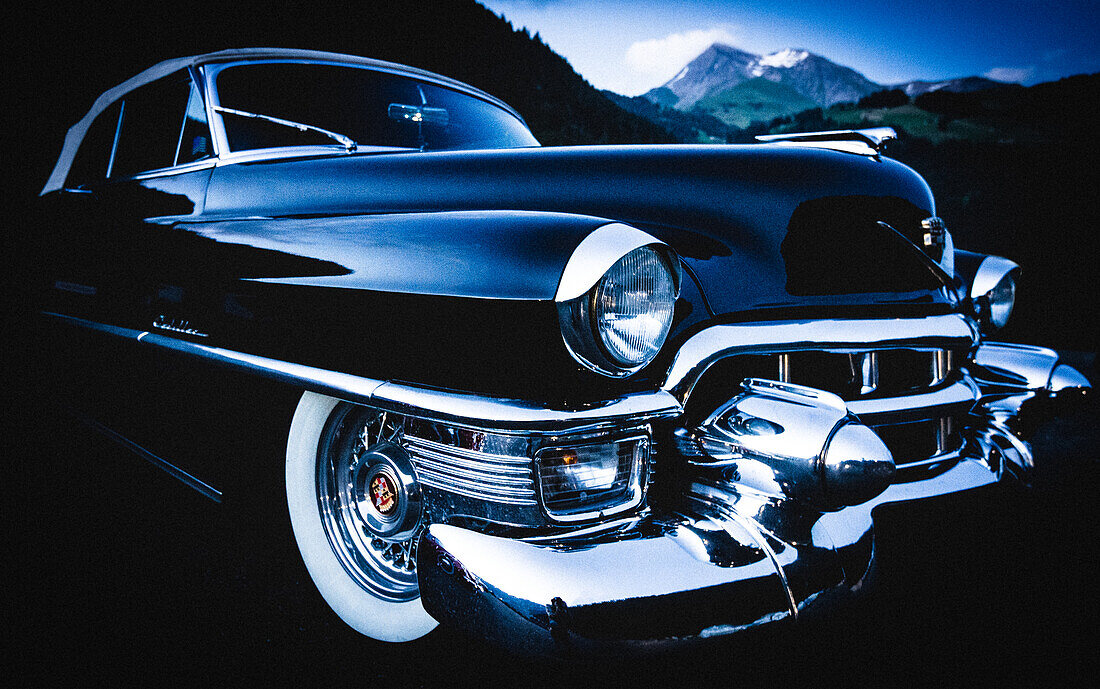 'Swiss Black Cadillac', Lenk, Berneroberland, Switzerland