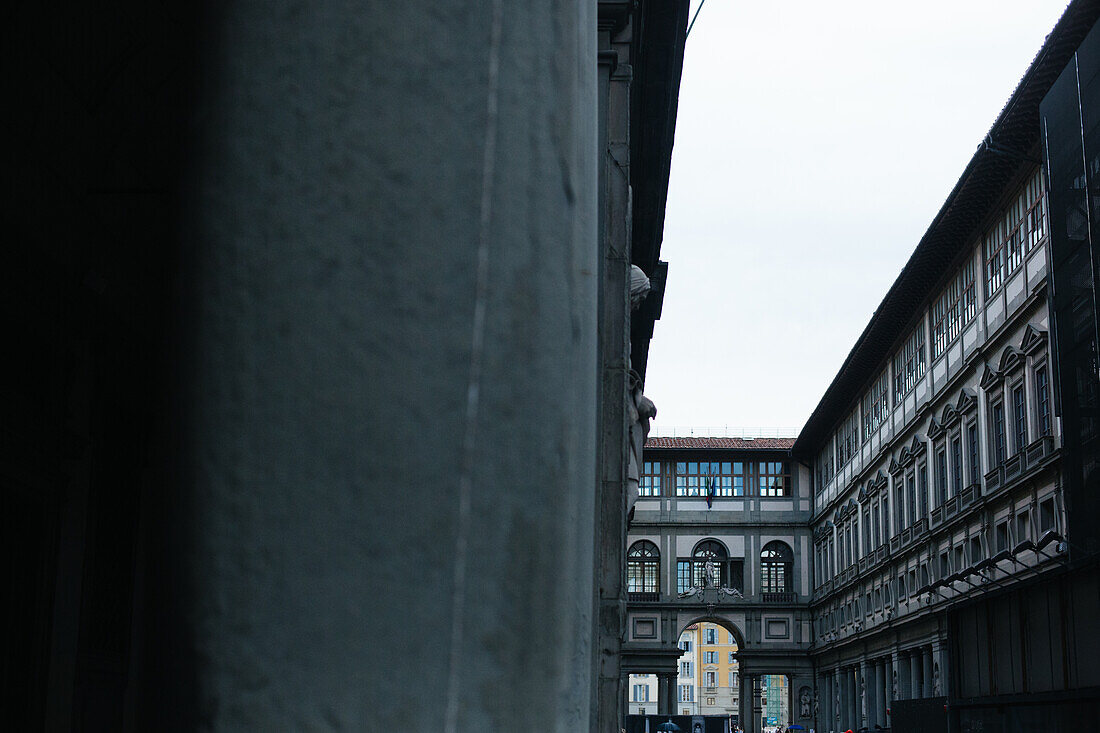 Florence, Italy, Uffizzi square