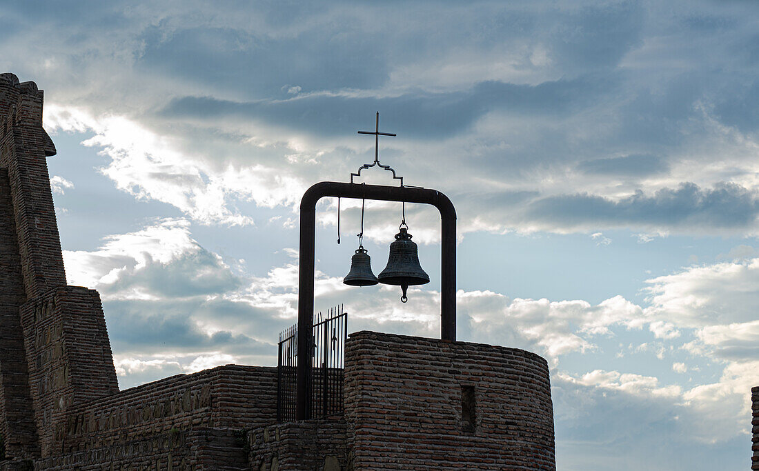Bells of a church in Tbilisi, Georgia, Europe