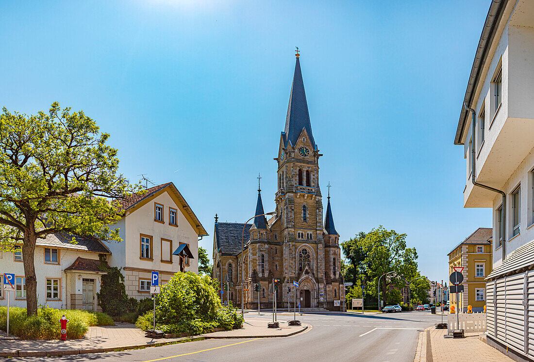 St. Johannis Church in Forchheim, Bavaria, Germany.
