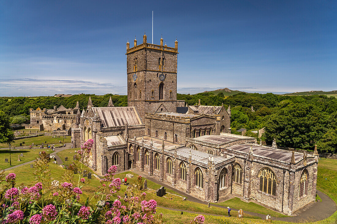 St Davids Cathedral, Wales, United Kingdom, Europe