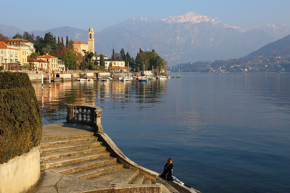 Chiesa San Lorenzo in Tremezzo, einer der Gemeinden die zu Tremezzina zusammengeschlossen wurden, Comer See, Lombardei, Italien