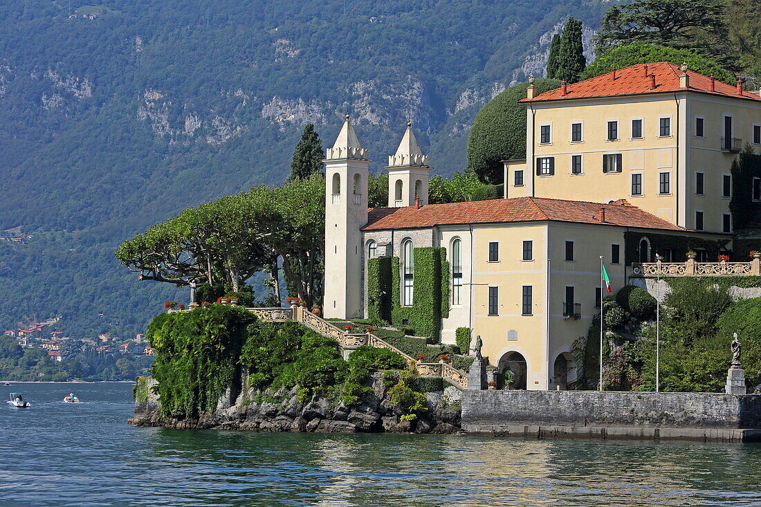 Villa de Balbianello, Sala Comacina, Comer See, Lombardei Italien