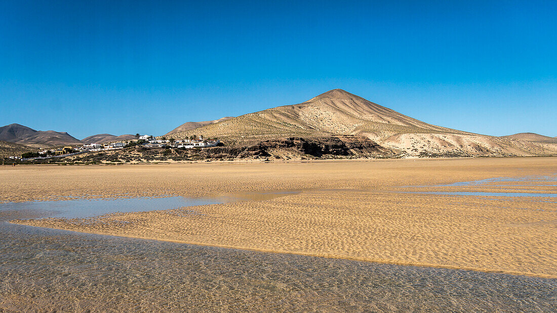 Playa de Sotavento de Jandía, Sandstrand, Kanarische Inseln, Spanien