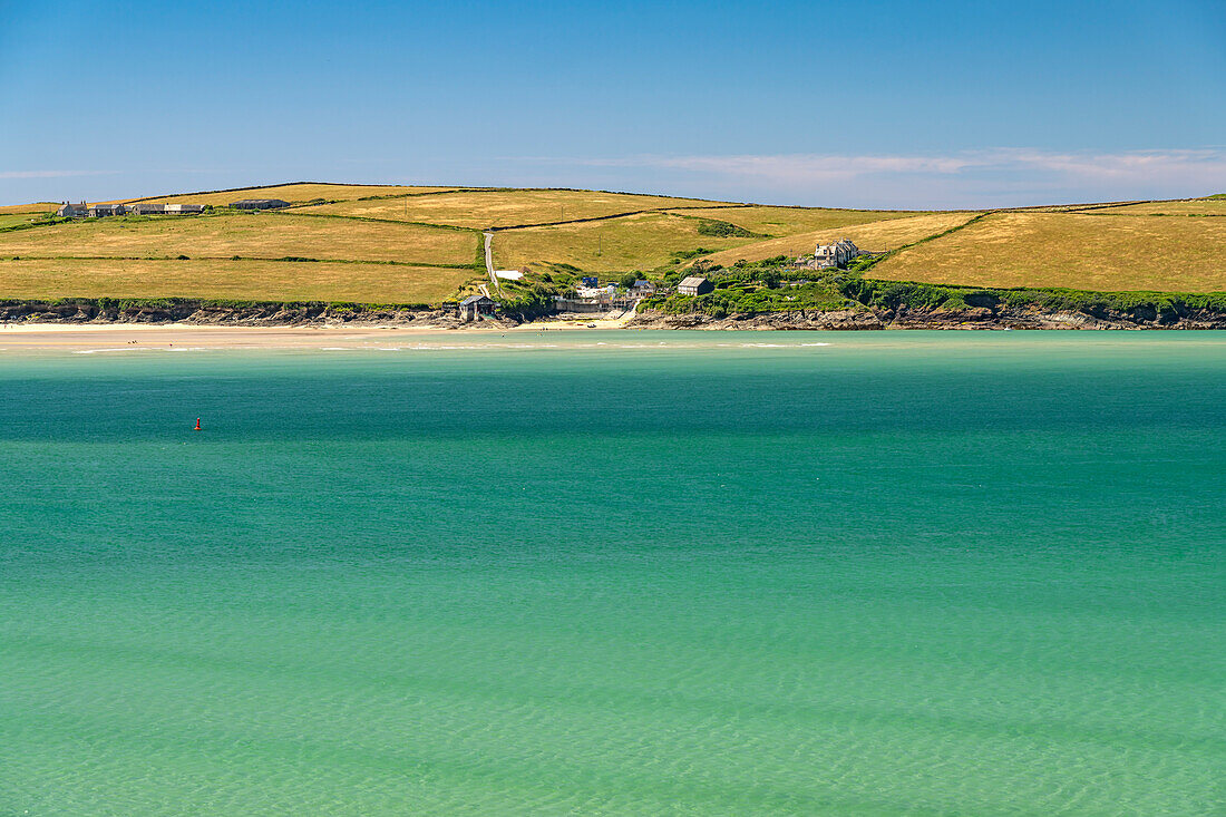 Die Daymer Bay und Hawker's Cove, Padstow, Cornwall, England, Großbritannien, Europa 