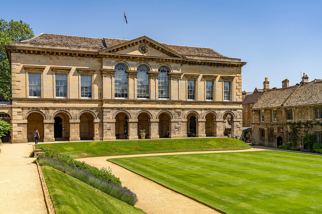 Das Worcester College der University of Oxford, Oxfordshire, England, Großbritannien, Europa  