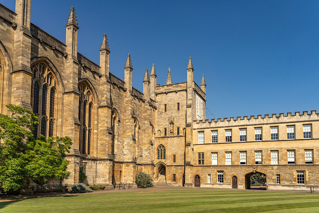 Das New College, University of Oxford, Oxfordshire, England, Großbritannien, Europa