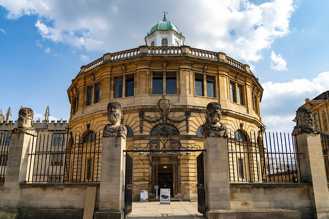 The Sheldonian Theatre, Oxford University, Oxfordshire, England, United Kingdom, Europe