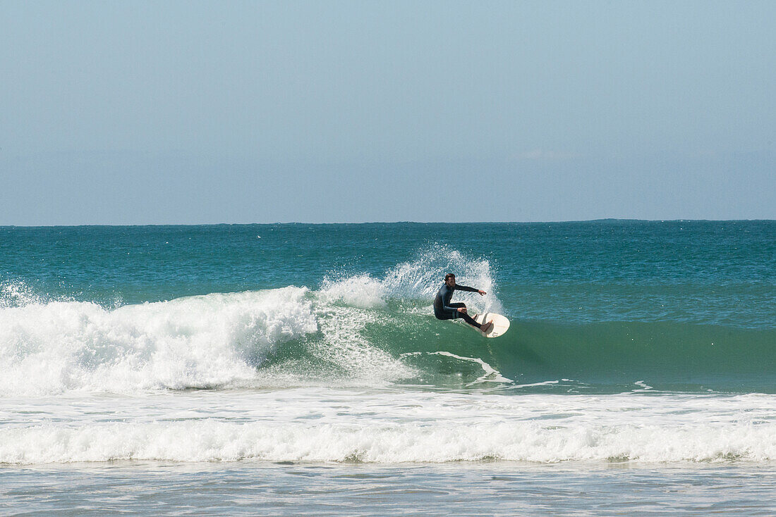 Surfers, Sagres, Portugal, April 2019