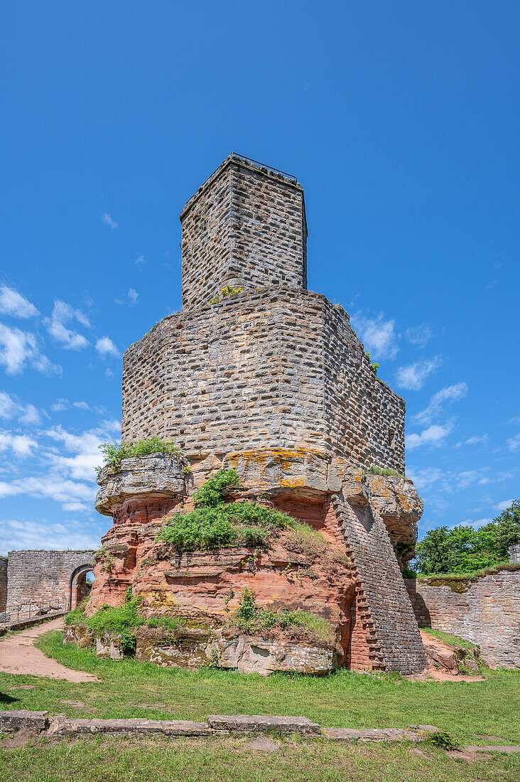 Burg Gräfenstein, Merzalben, Pfälzer Wald, Rheinland-Pfalz, Deutschland