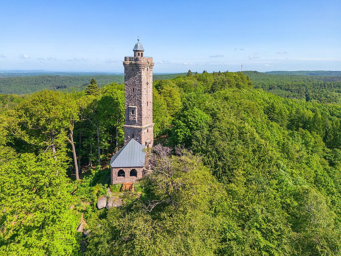 Luitpold Tower, Hermersbergerhof, Wilgartswiesen, Palatinate Forest, Rhineland-Palatinate, Germany