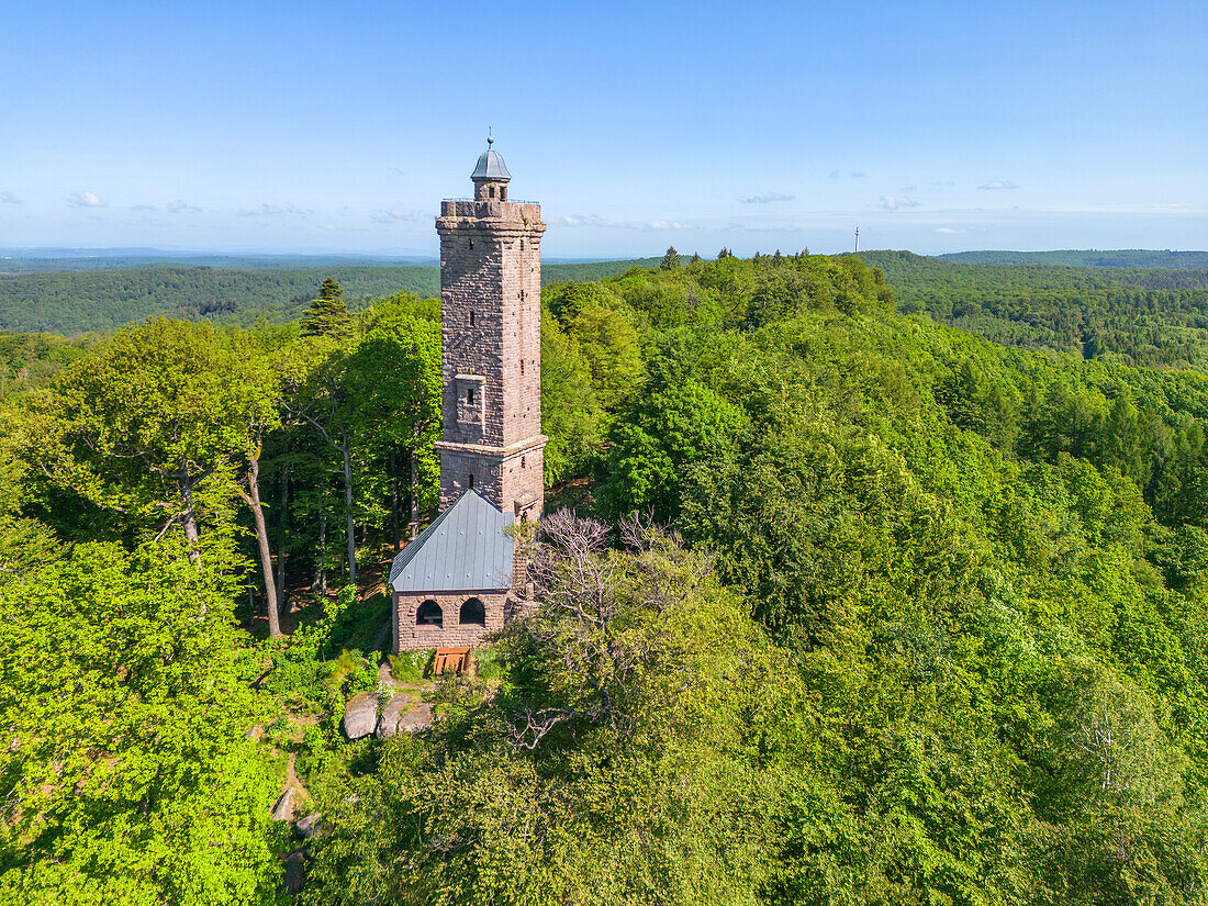 Luitpoldturm, Hermersbergerhof, Wilgartswiesen, Pfälzerwald, Rheinland-Pfalz, Deutschland