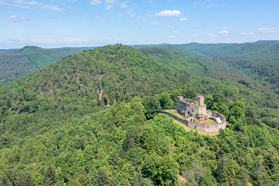 Graefenstein Castle, Merzalben, Palatinate Forest, Rhineland-Palatinate, Germany