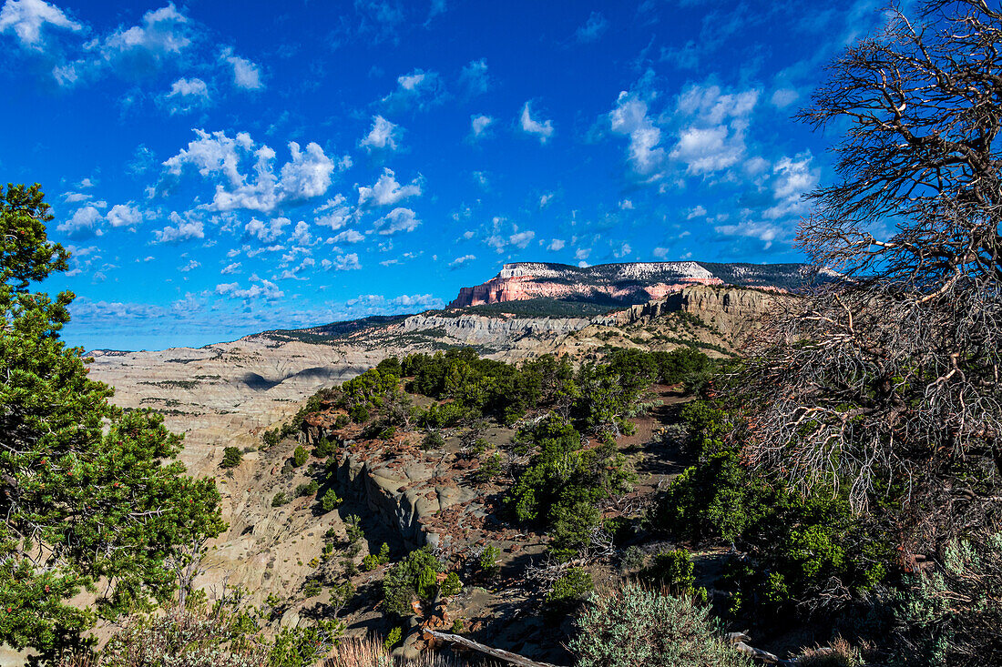 View of The Grand Staircase of Escalante national monument, nmear Escalante Utah