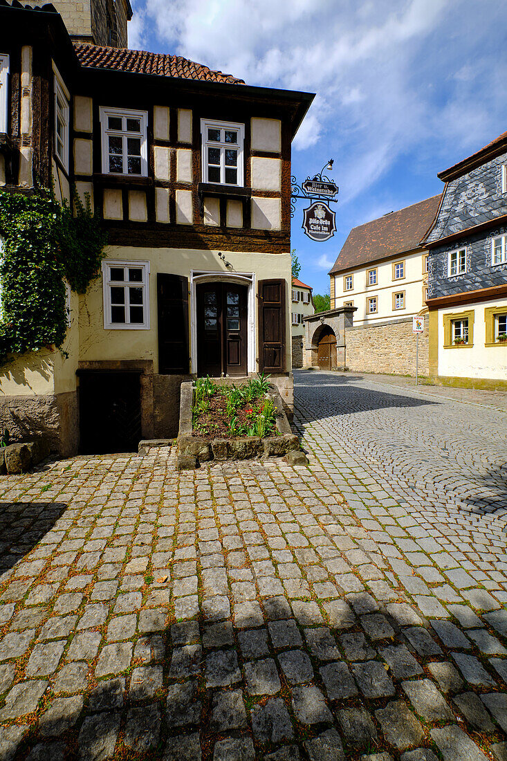 Historic old town of Sesslach, district of Coburg, Upper Franconia, Franconia, Bavaria, Germany