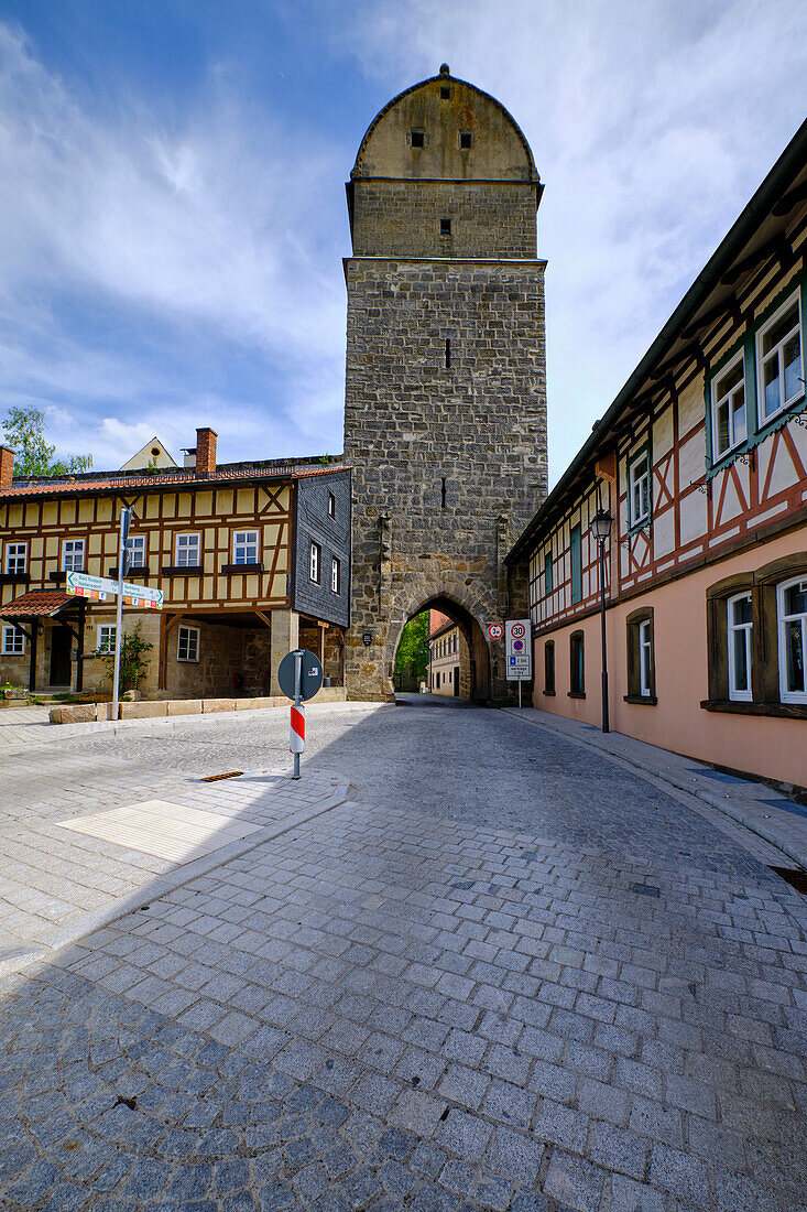 Historic old town of Sesslach, district of Coburg, Upper Franconia, Franconia, Bavaria, Germany