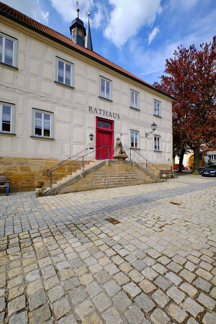 Historic old town of Sesslach, district of Coburg, Upper Franconia, Franconia, Bavaria, Germany