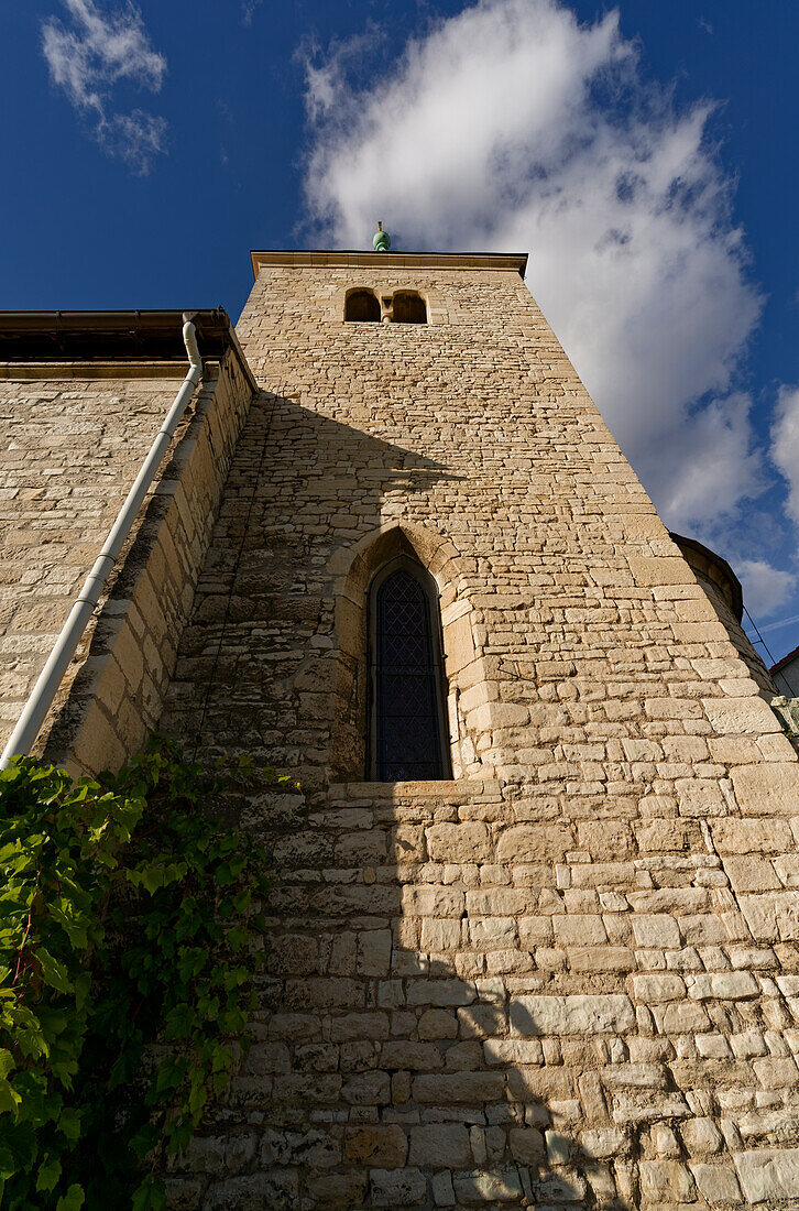 Das ehemalige Benediktinerkloster im Weinort Zscheiplitz einem Ortsteil von Freyburg/Unstrut, Burgenlandkreis, Sachsen-Anhalt, Deutschland