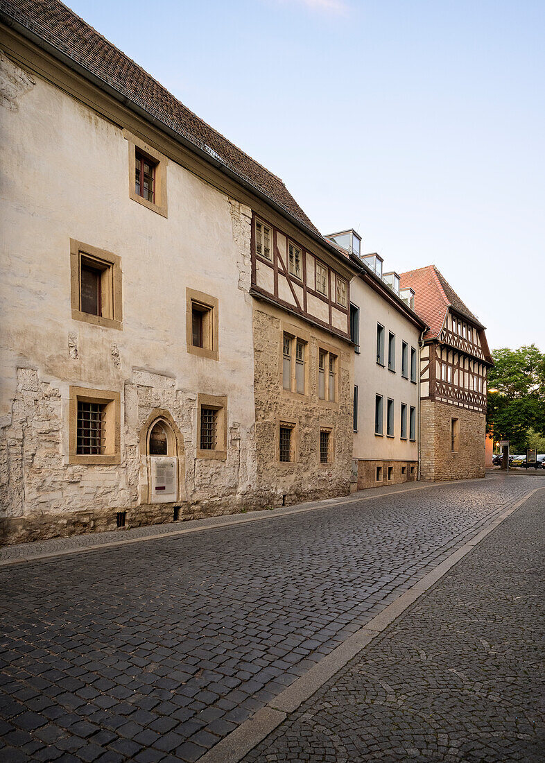 UNESCO World Heritage Site &quot;Jewish-Medieval Heritage in Erfurt&quot;, Stone House, Erfurt, Thuringia, Germany