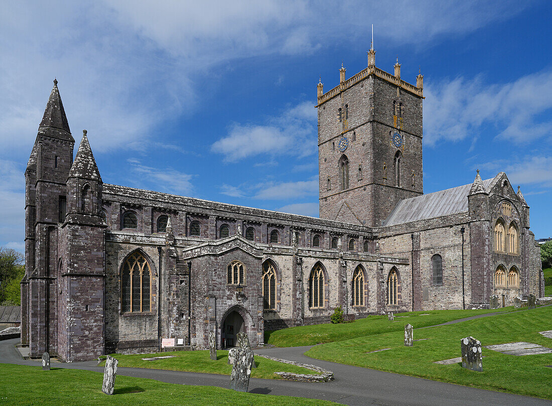 UK, Wales, Pembrokeshire, St Davids Cathedral