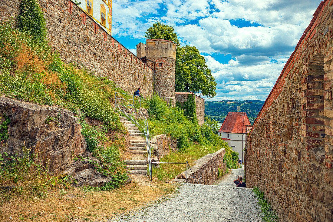 Veste Oberhaus in Passau, Bavaria, Germany