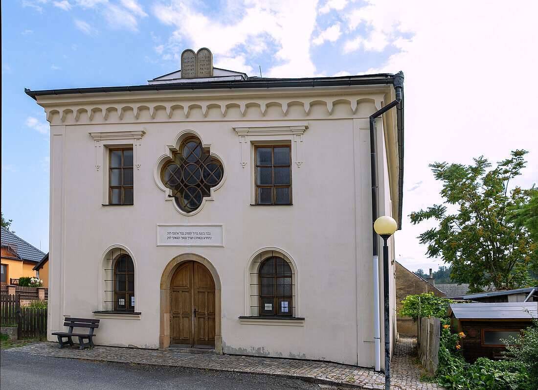 Synagoge in Úsov in Mähren in Tschechien