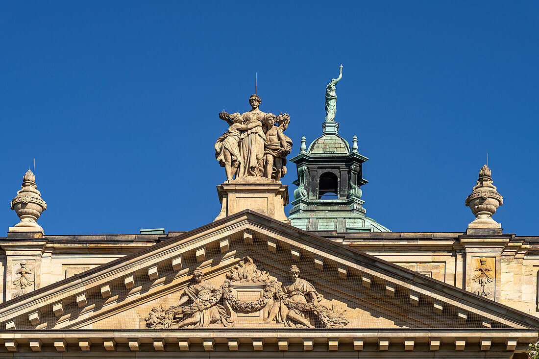 Das Bundesverwaltungsgericht in Leipzig, Sachsen, Deutschland 