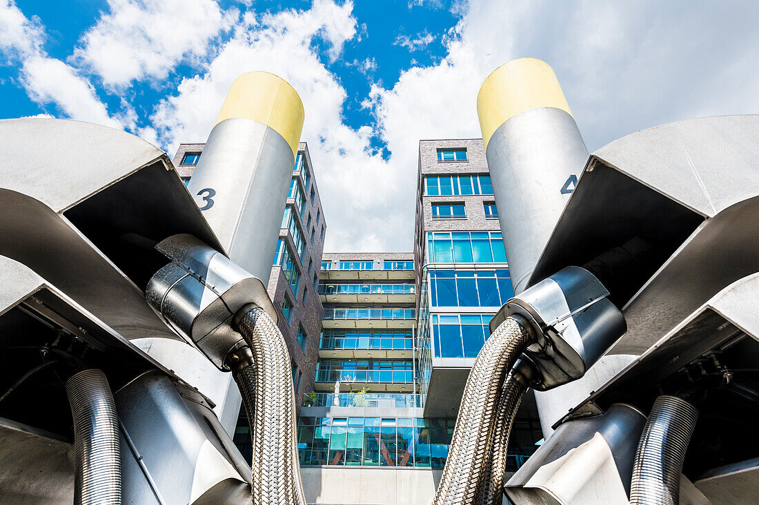 Bürohaus, Hafencity, Hamburg, Deutschland