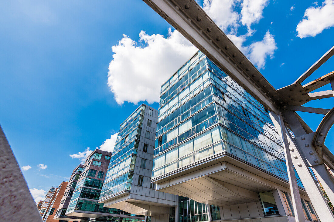 Bürohaus, Hafencity, Hamburg, Deutschland