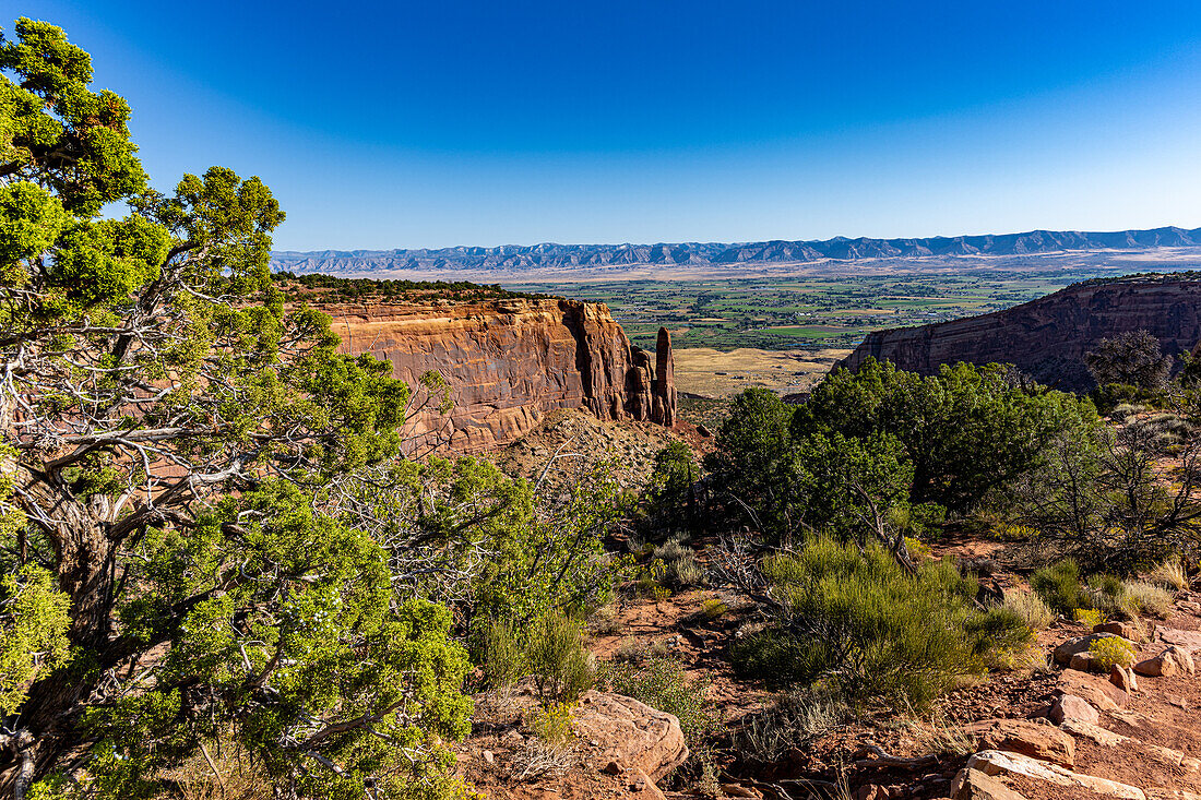Monumnetas and Canyons as viewed off of Rim Rock Drive in Colorado National Monument