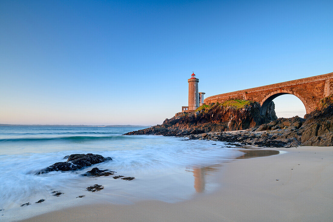 Petit Minou Lighthouse, Phare du Petit Minou, Plouzané, Strait of Brest, Finistère, Brittany, France