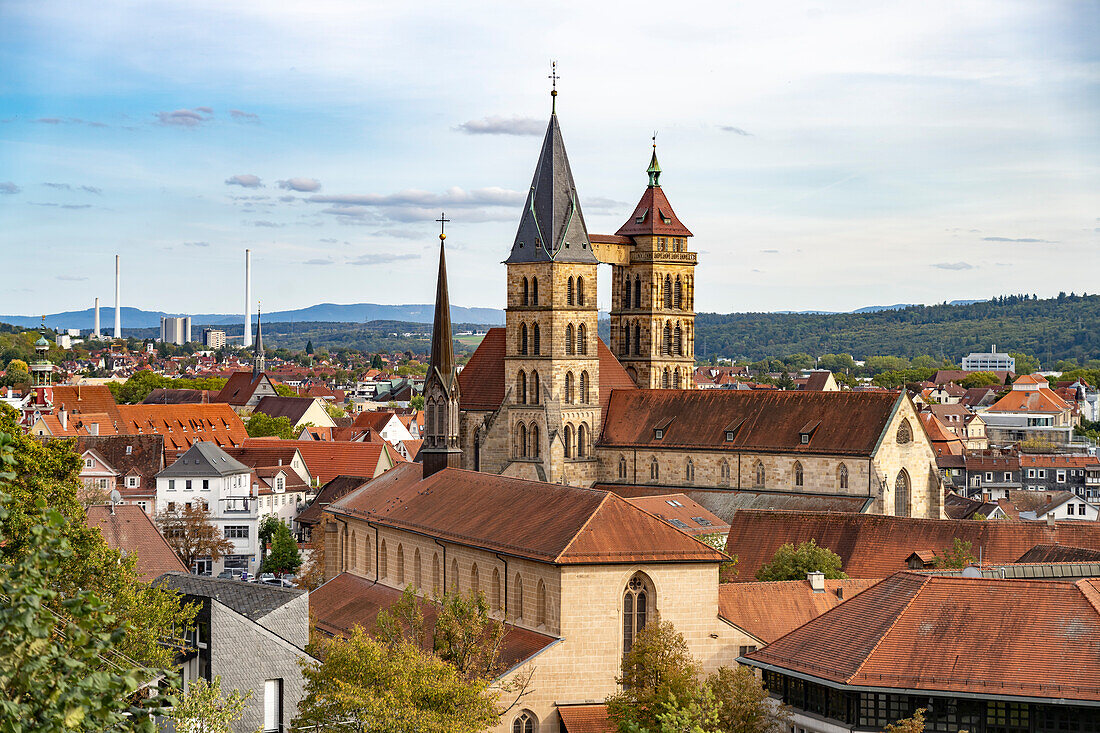 Stadtpfarrkirche St. Dionys Esslingen am Neckar, Baden-Württemberg, Deutschland  