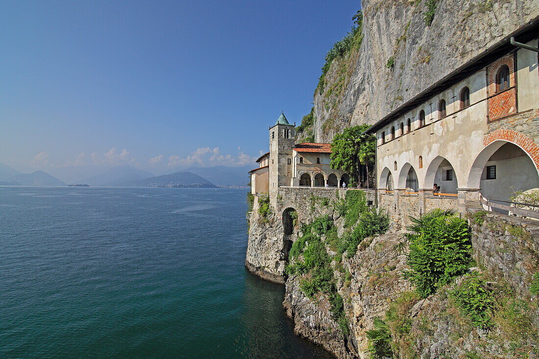 Santa Caterina di Sasso, Leggiuno, Lake Maggiore, Lombardy, Italy